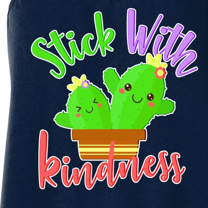 Stick With Kindness Women's Racerback Tank