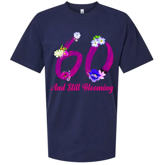 Still Blooming 60th Birthday Flowers Sueded Cloud Jersey T-Shirt