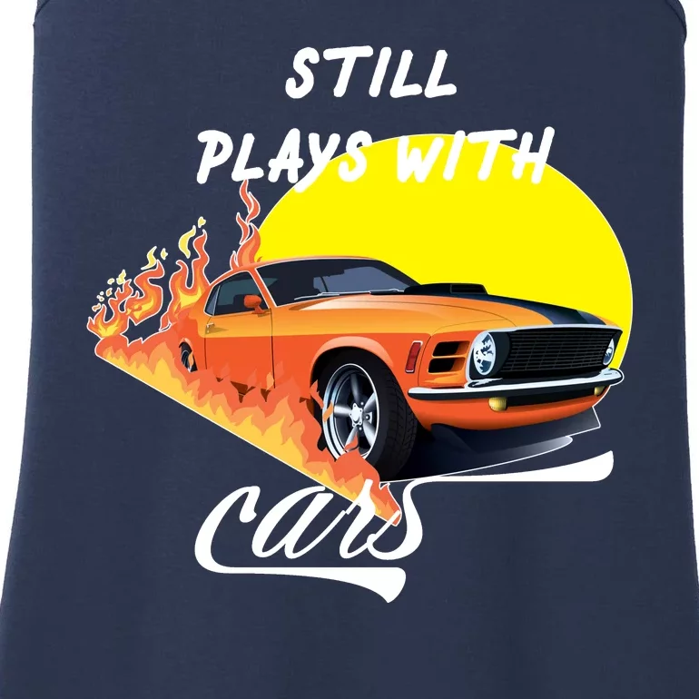 Still Plays With Cars Matching Family Ladies Essential Tank