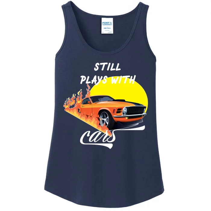 Still Plays With Cars Matching Family Ladies Essential Tank