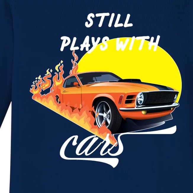 Still Plays With Cars Matching Family Baby Long Sleeve Bodysuit