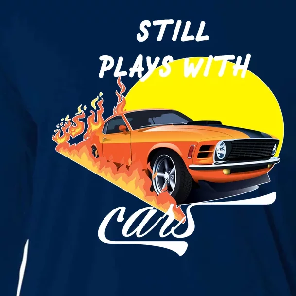 Still Plays With Cars Matching Family Cooling Performance Long Sleeve Crew