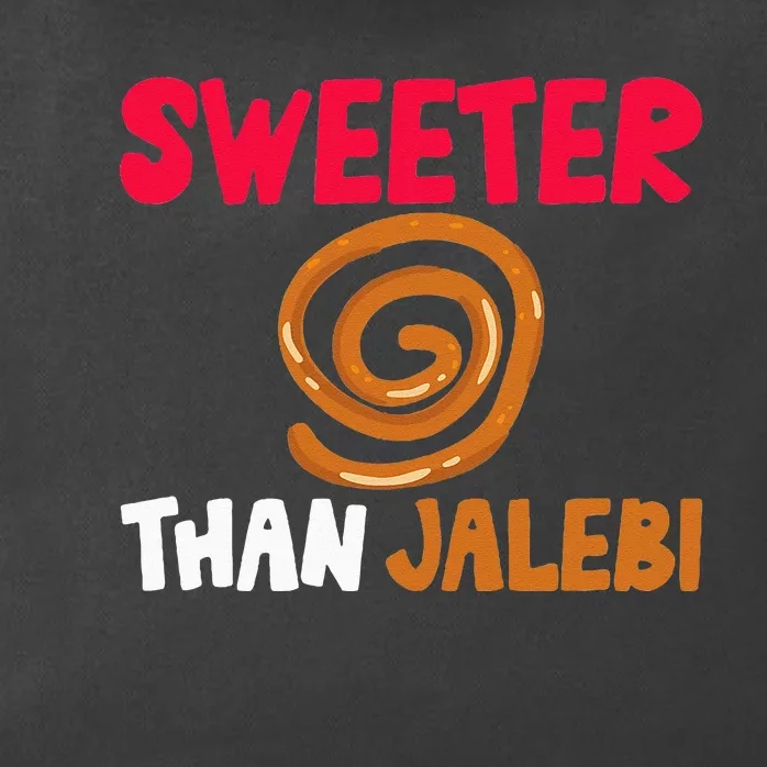 Sweeter Than Jalebi Desi Bollywood Sarcastic Funny Meme Zip Tote Bag