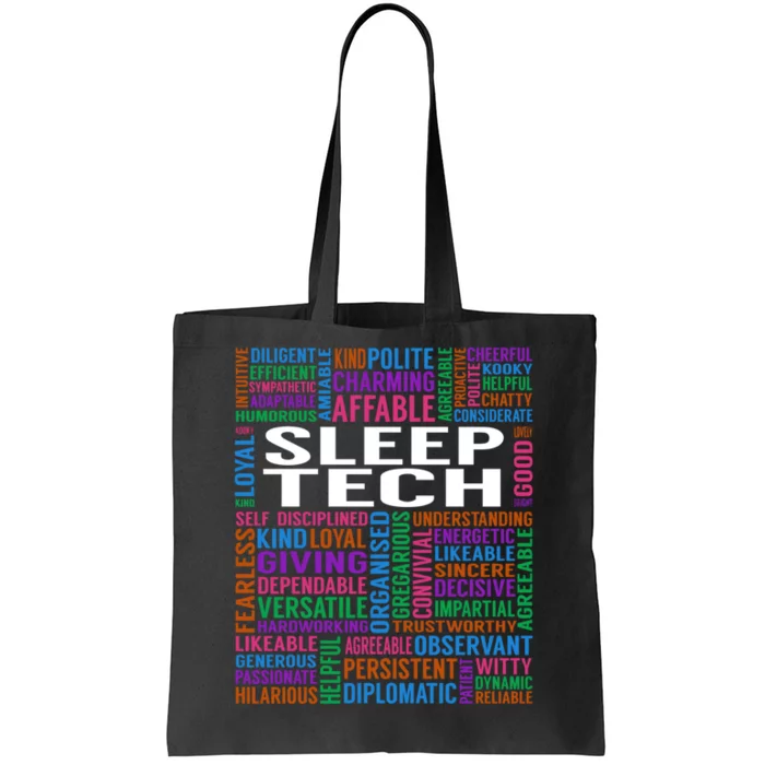 Sleep Tech Job Tote Bag