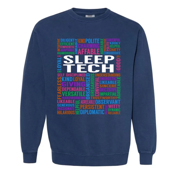 Sleep Tech Job Garment-Dyed Sweatshirt