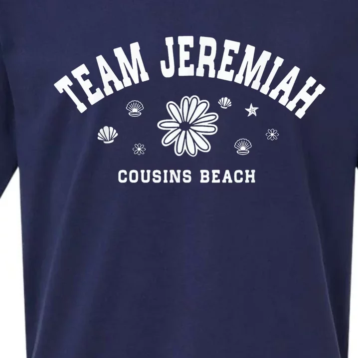 Summer Team Jeremiah Cousins Beach Shirt - Cousins Beach Sueded Cloud Jersey T-Shirt