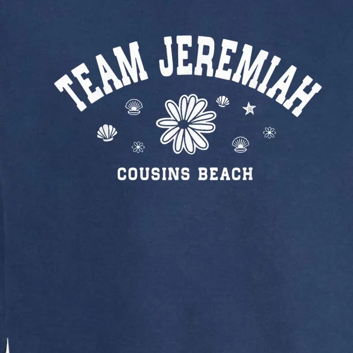 Summer Team Jeremiah Cousins Beach Shirt - Cousins Beach Garment-Dyed Sweatshirt