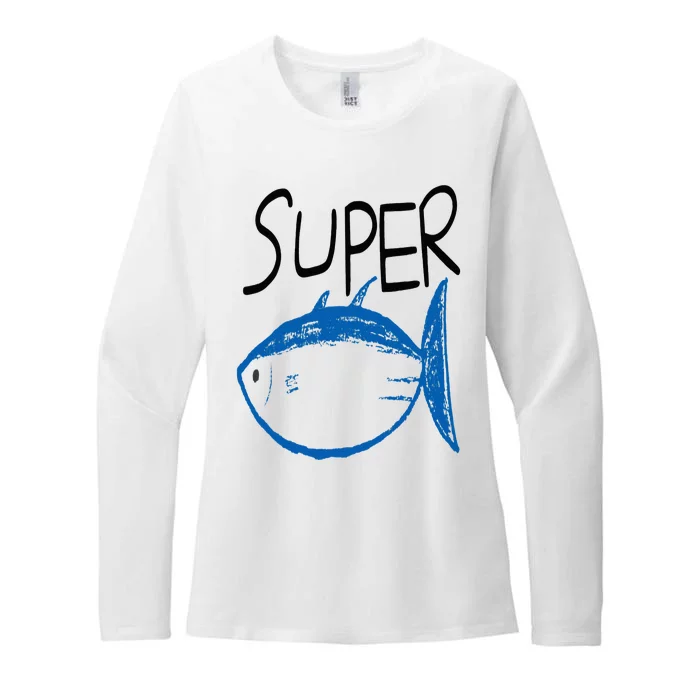 Super Tuna Jin Womens CVC Long Sleeve Shirt