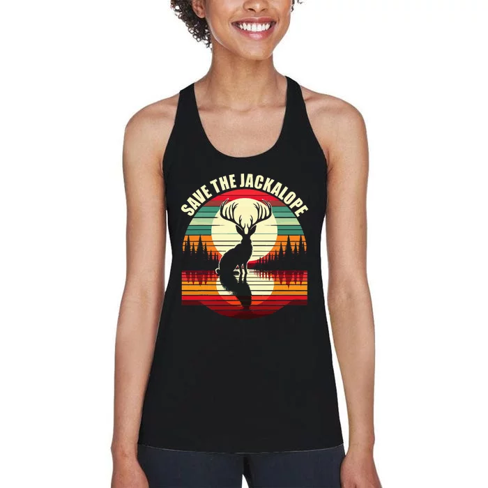 Save The Jackalope Women's Racerback Tank