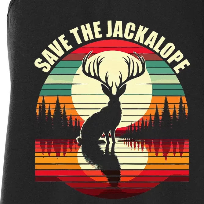 Save The Jackalope Women's Racerback Tank