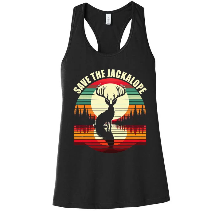 Save The Jackalope Women's Racerback Tank