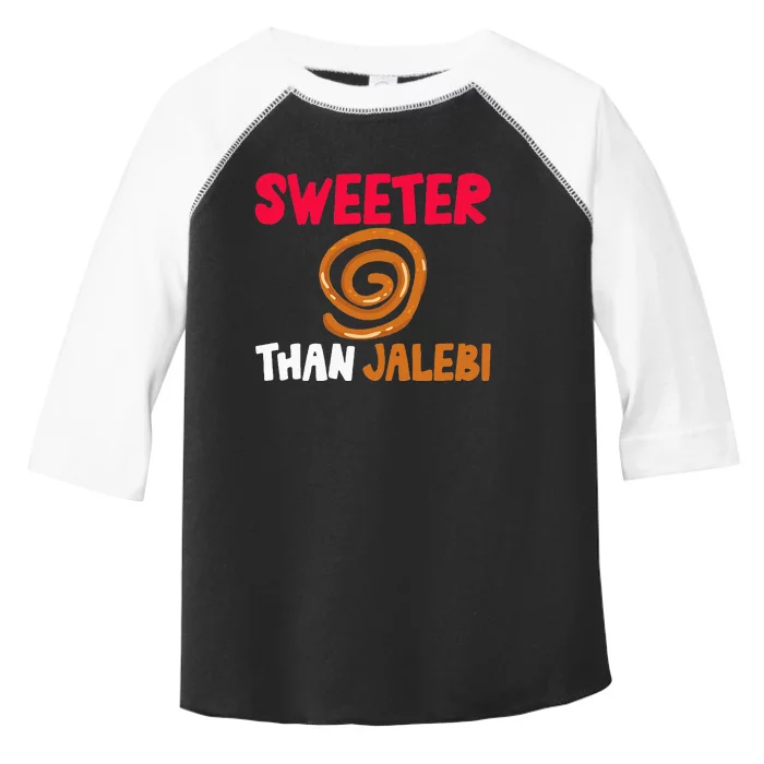 Sweeter Than Jalebi Desi Bollywood Sarcastic Funny Meme Toddler Fine Jersey T-Shirt