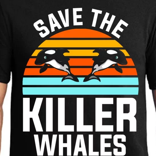 Save The Killer Whales Orca Gift Pajama Set