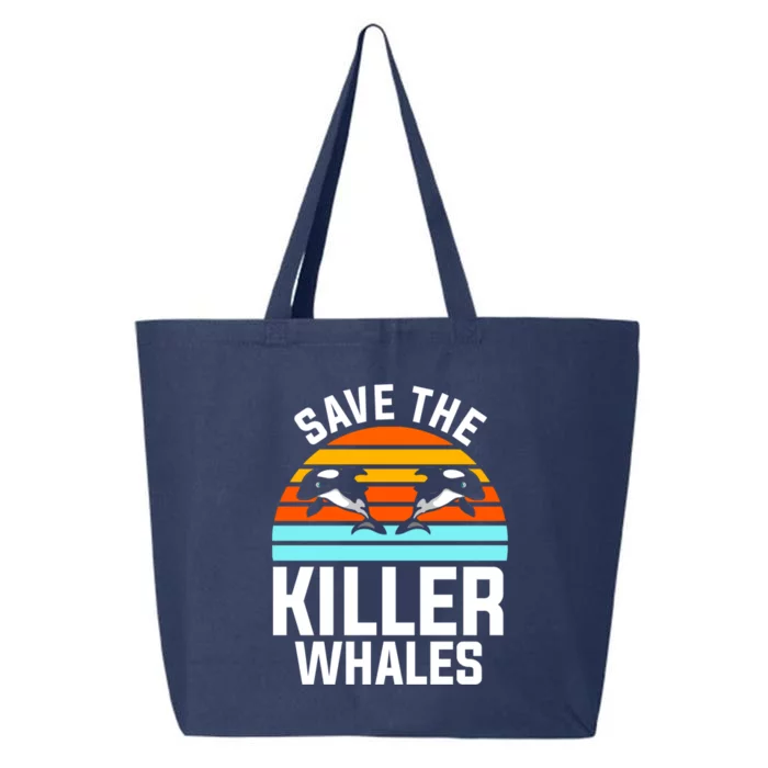 Save The Killer Whales Orca Gift 25L Jumbo Tote