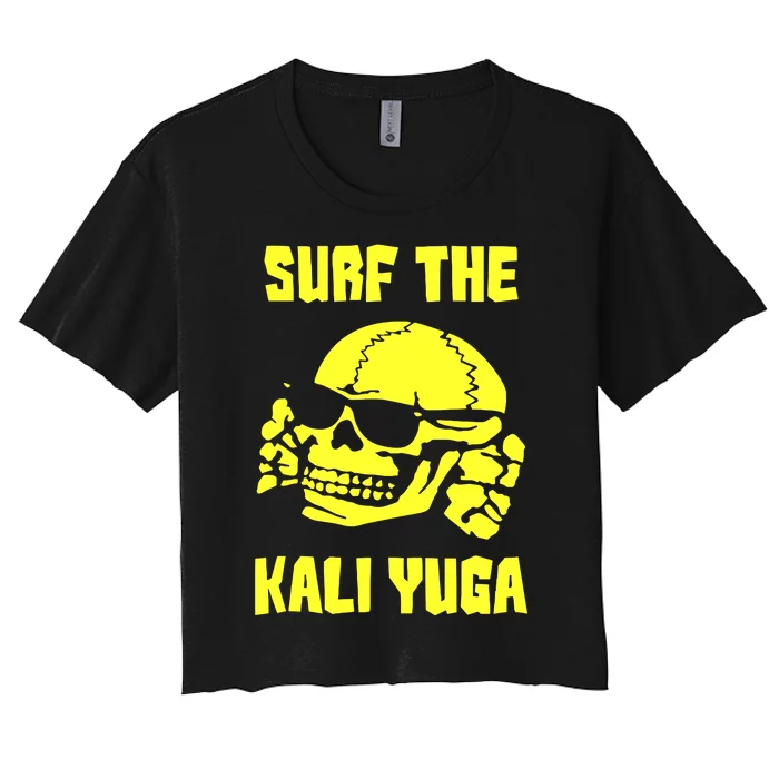 Surf The Kali Yuga Women's Crop Top Tee