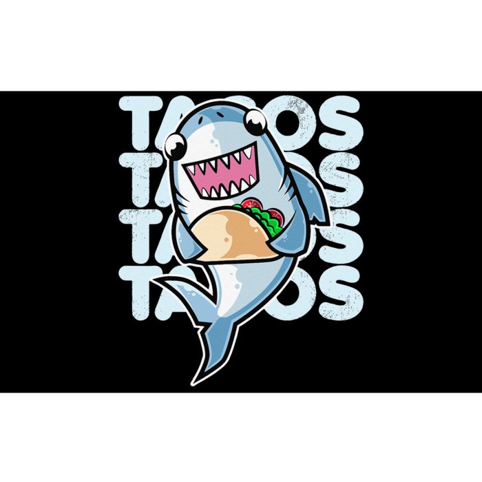 Shark Taco Kawaii Neko Anime Mexican food Bumper Sticker