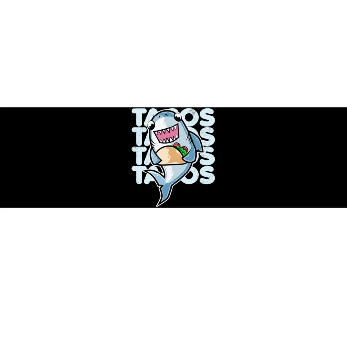 Shark Taco Kawaii Neko Anime Mexican food Bumper Sticker