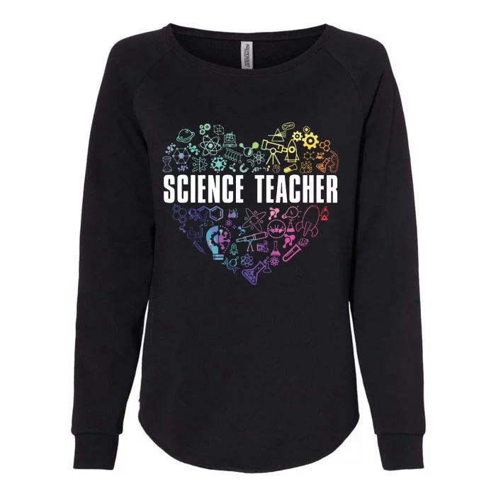 Science Teacher Love Womens California Wash Sweatshirt