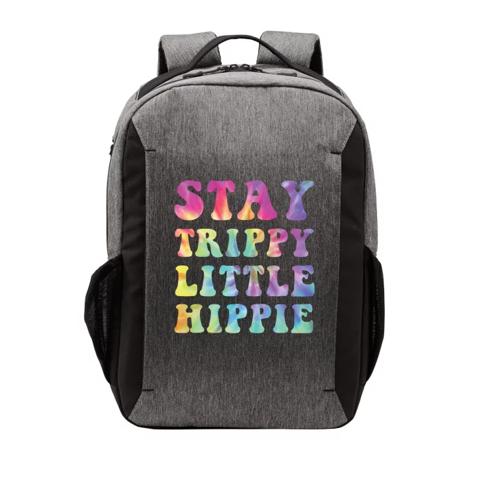 Stay Trippy Little Hippie Mama Hippy Mom Tie Dye 60s 70s Gift Vector Backpack