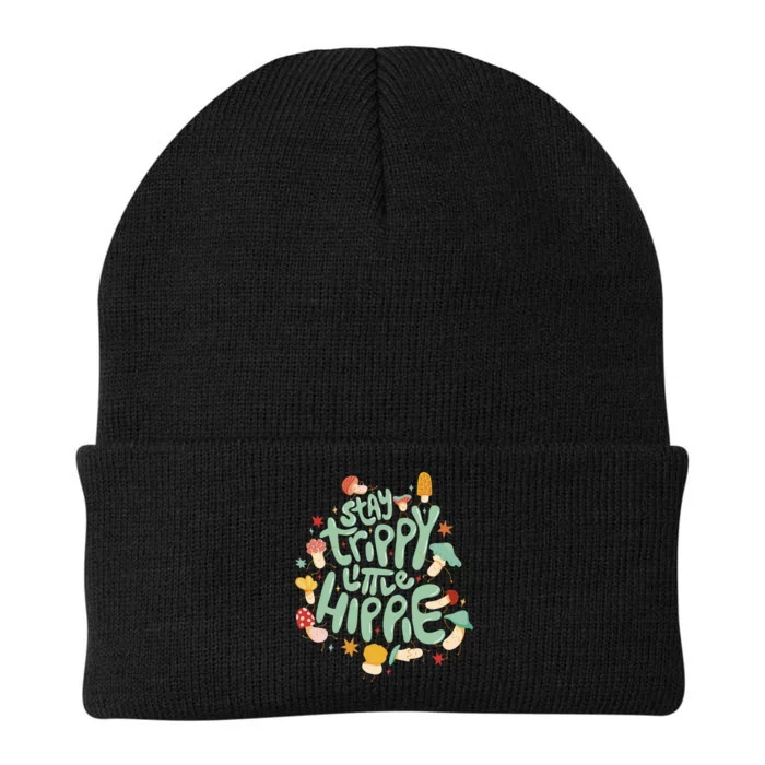 Stay Trippy Little Hippie Knit Cap Winter Beanie