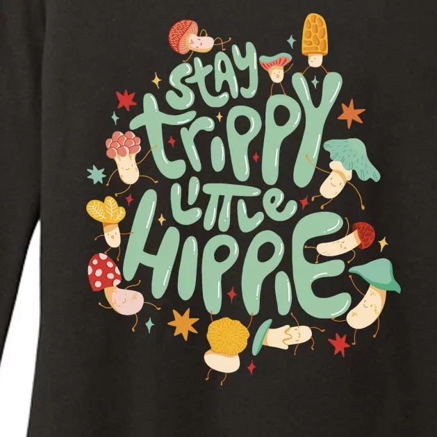 Stay Trippy Little Hippie Womens CVC Long Sleeve Shirt