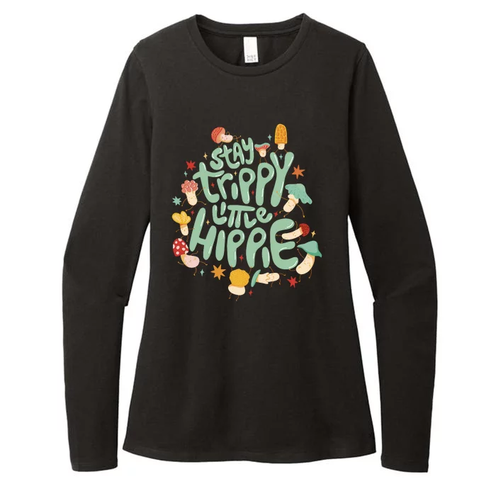 Stay Trippy Little Hippie Womens CVC Long Sleeve Shirt