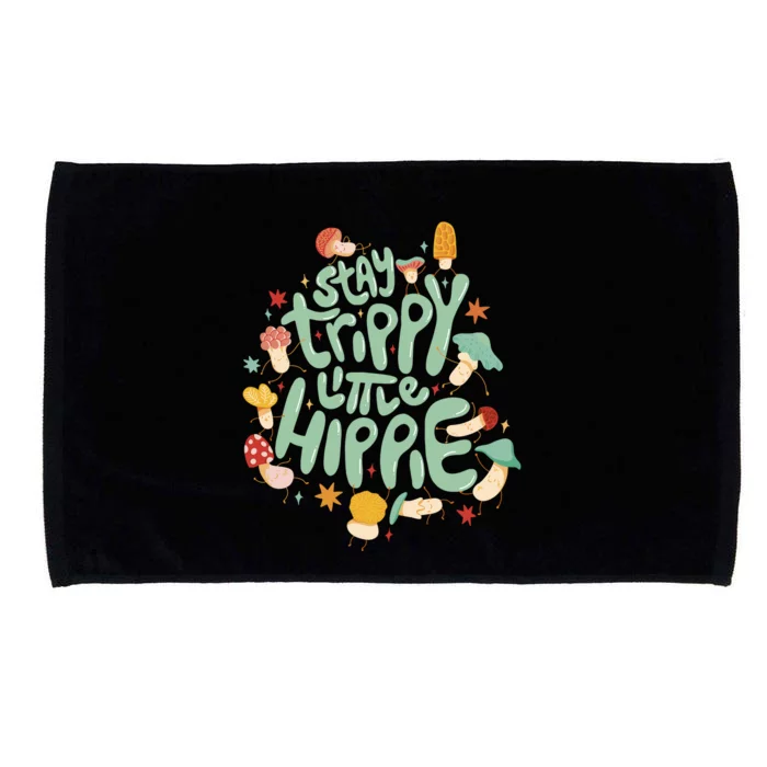 Stay Trippy Little Hippie Microfiber Hand Towel