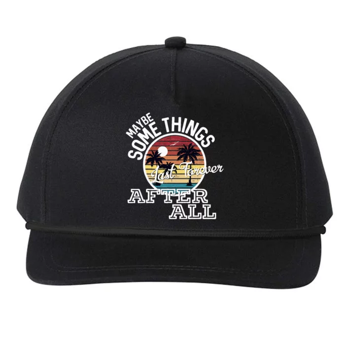 Some Things Last Forever After All Country Music Snapback Five-Panel Rope Hat