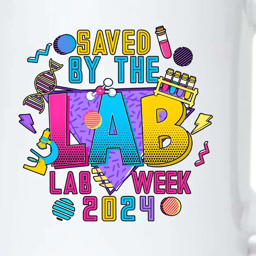 Saved The Lab Retro Lab Week 2024 Black Color Changing Mug