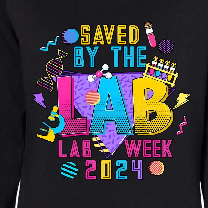 Saved The Lab Retro Lab Week 2024 Womens California Wash Sweatshirt