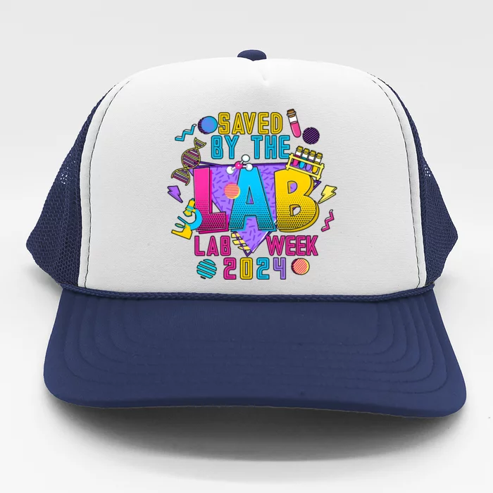 Saved The Lab Retro Lab Week 2024 Trucker Hat