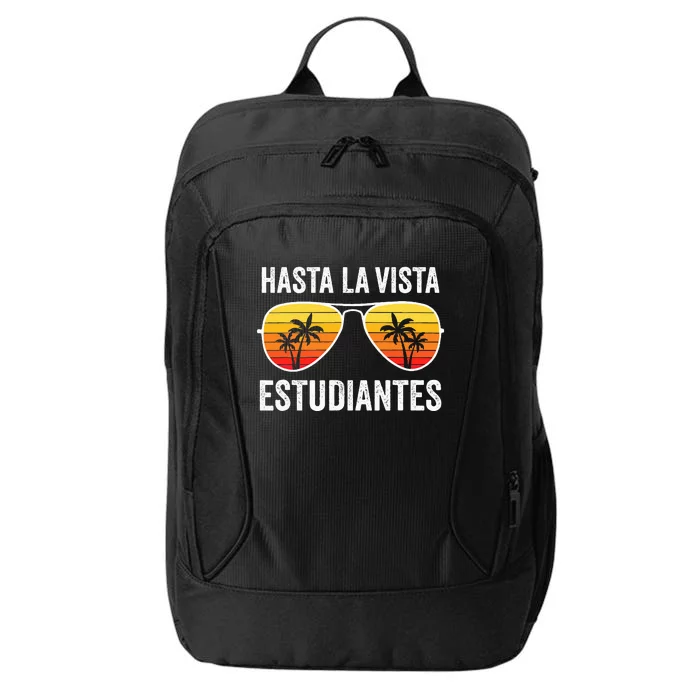 Spanish Teacher Last Day Of School City Backpack