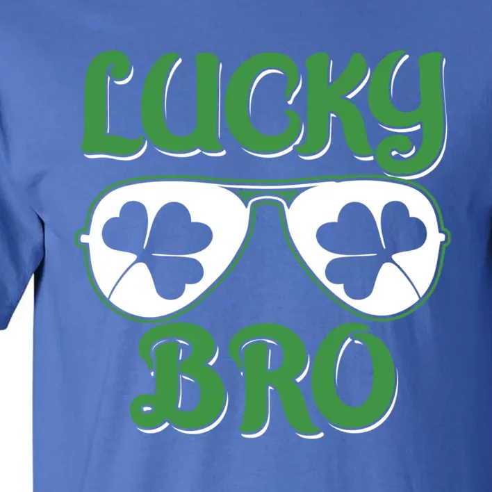 Shamrock Three Leaf Clover St Patricks Day Lucky Bro Cute Gift Tall T-Shirt