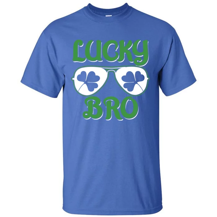 Shamrock Three Leaf Clover St Patricks Day Lucky Bro Cute Gift Tall T-Shirt