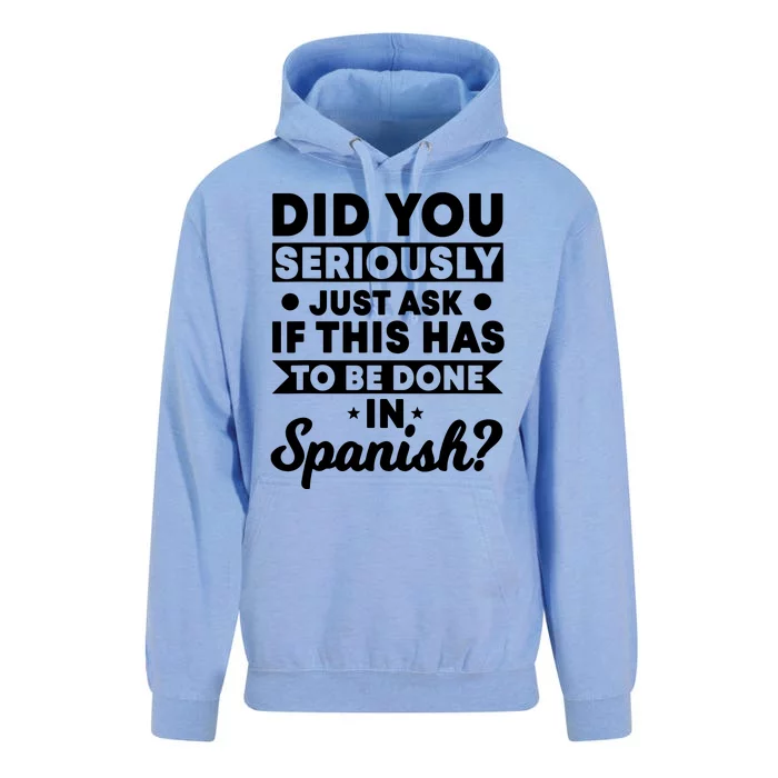 Spanish Teacher Language Class Instructor Student Tutor Unisex Surf Hoodie