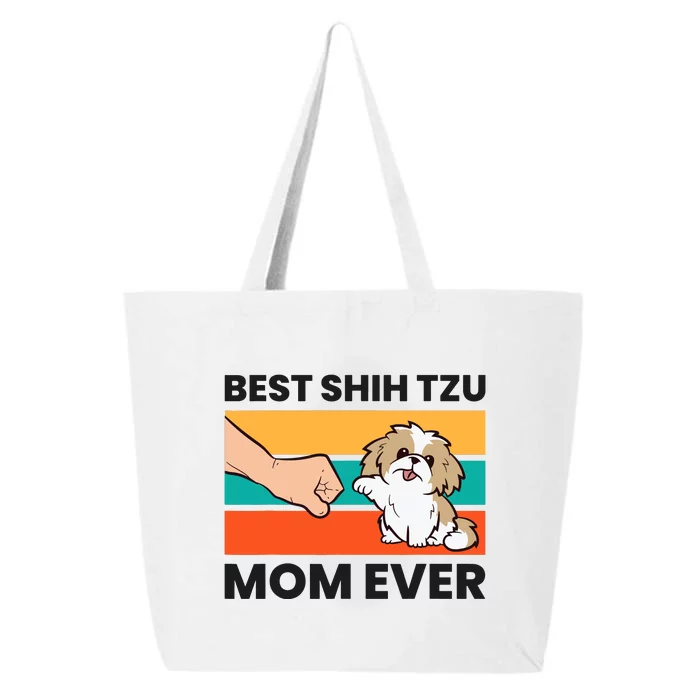 Shih Tzu Mama Best Shih Tzu Mom Ever 25L Jumbo Tote