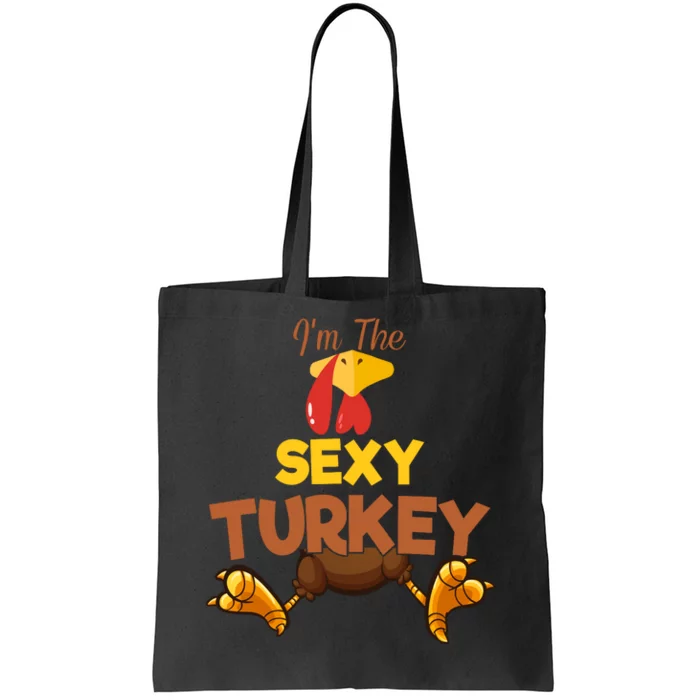 Sexy Turkey Matching Family Group Thanksgiving Gifts Tote Bag