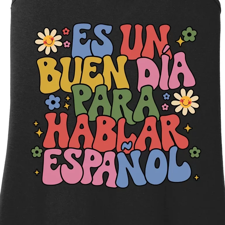 Spanish Teacher Maestra Back To School Language Teacher Ladies Essential Tank