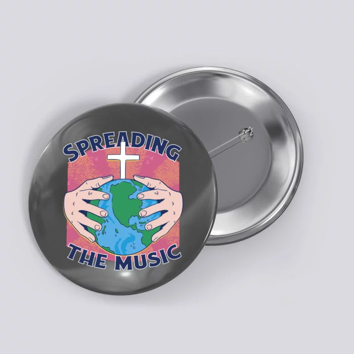 Spreading The Music Gospel Button