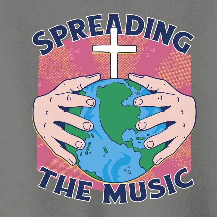 Spreading The Music Gospel Toddler T-Shirt