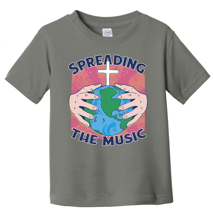 Spreading The Music Gospel Toddler T-Shirt