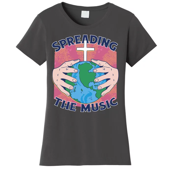 Spreading The Music Gospel Women's T-Shirt