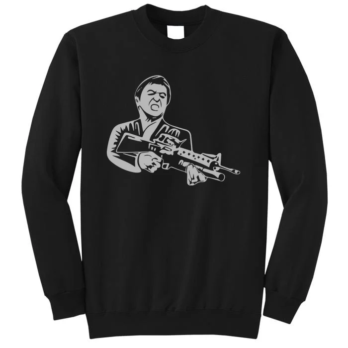 Scarface Tony Montana Tall Sweatshirt