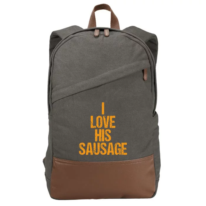 Sausage Taco Matching Couple Costumes Halloween Funny Cotton Canvas Backpack