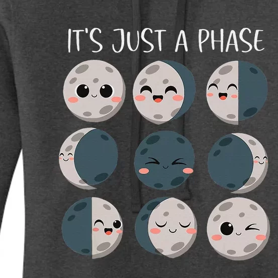 Science Teacher Moon Phases Scientist Back To School Women's Pullover Hoodie