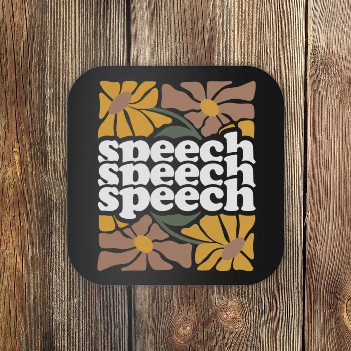 Speech Therapy Medical Slp Coaster