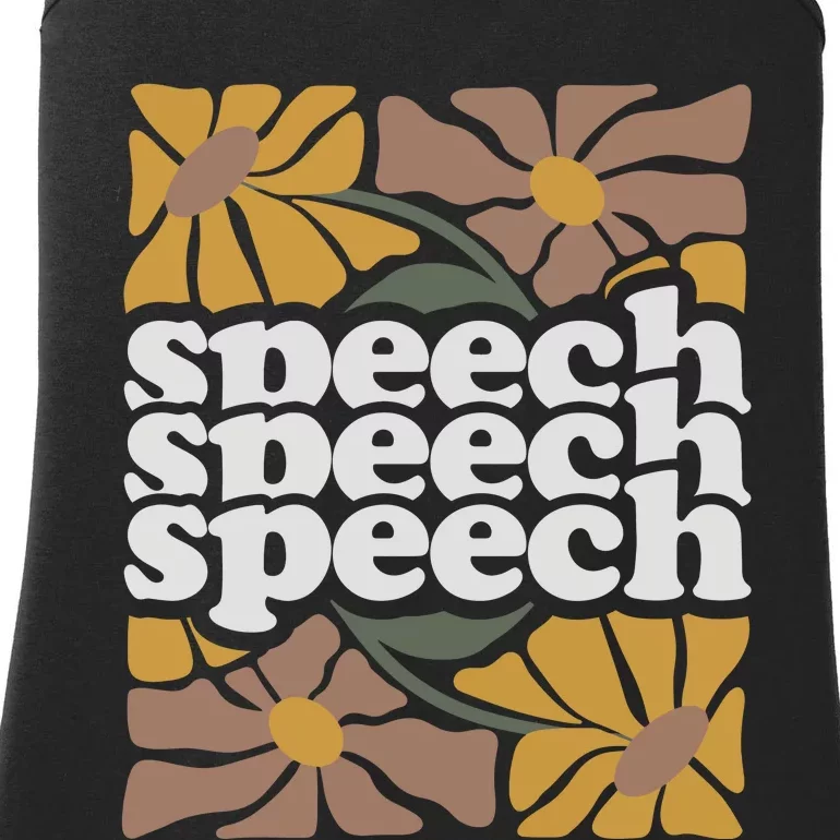 Speech Therapy Medical Slp Ladies Essential Tank