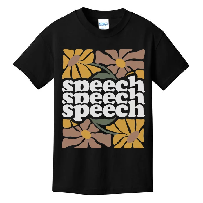 Speech Therapy Medical Slp Kids T-Shirt