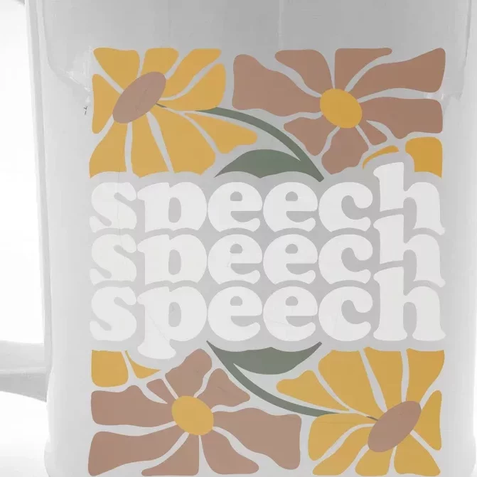 Speech Therapy Medical Slp Front & Back Beer Stein