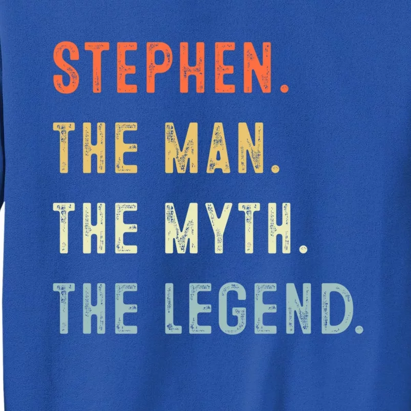 Stephen The Myth Legend Father’s Day Gift Papa Grandpa Cool Gift Sweatshirt